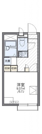 レオパレスアーチみなみ野の物件間取画像